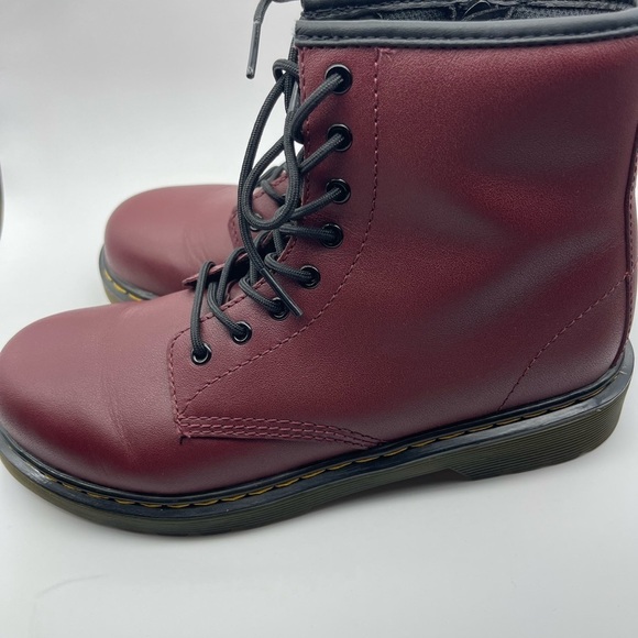 Dr. Martens Boots, Size 5(US)/4(UK) Youth, Cherry, NWOB - Picture 11 of 16